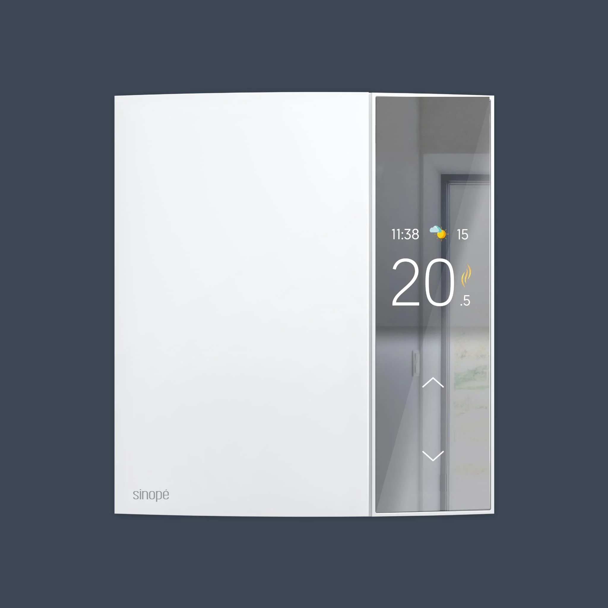 Thermostat pour plinthes électriques Zigbee avec écran couleur